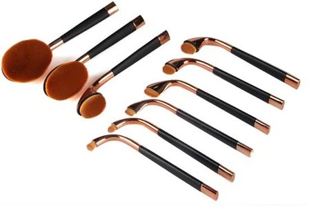 Evvie Deluxe Edition 9-delige Oval Brush set