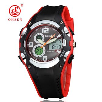 Ohsen Herenhorloge Rood