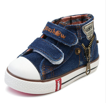 Sneaker Jeans &ndash; donkerblauw 