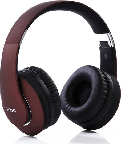 KIDA Bluetooth Koptelefoon Z-84 - Red Wine